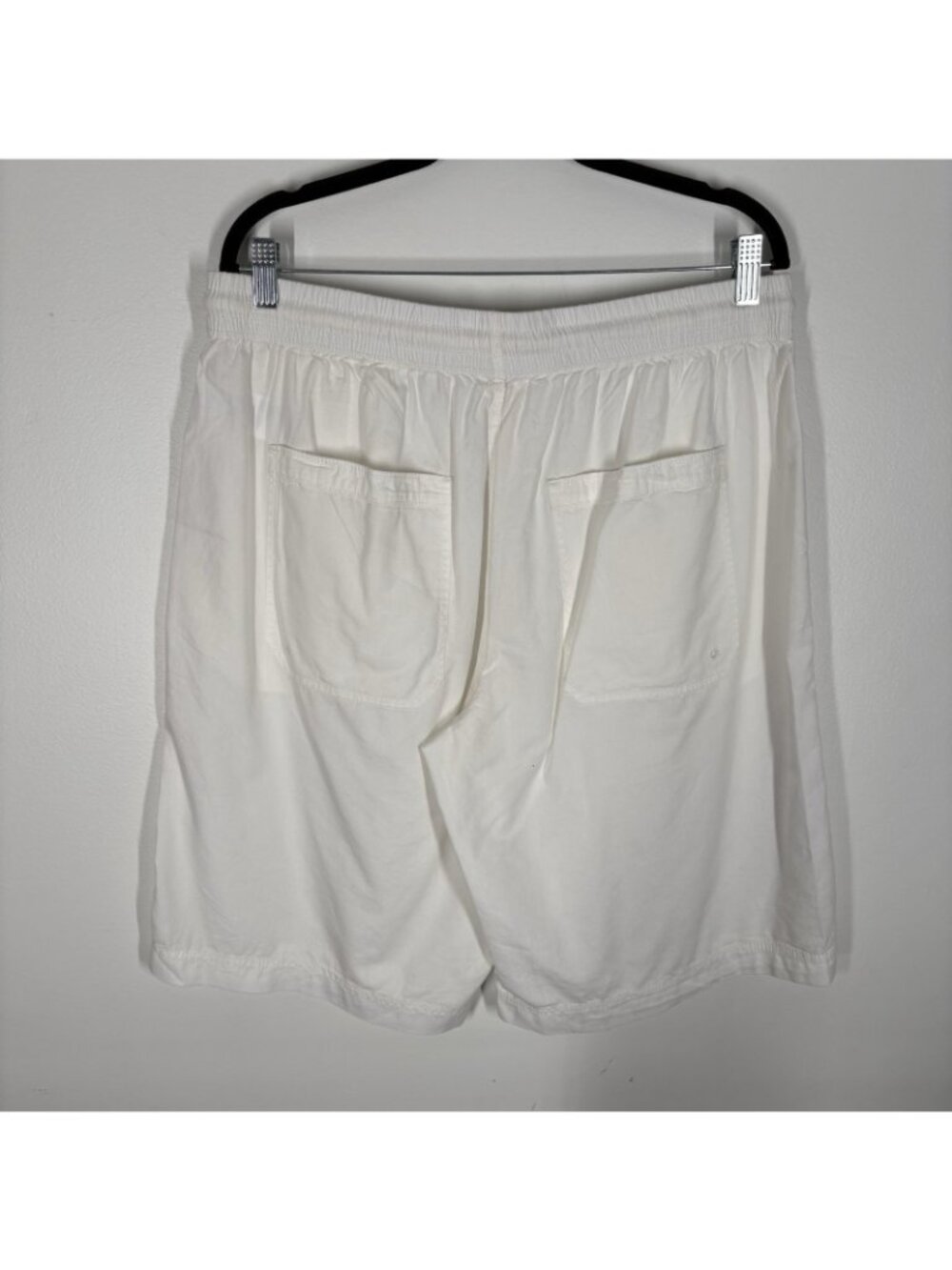 Free People Women M White Beach Casual Saylor Poplin Pull-On Bermuda Shorts NWOT - Picture 8 of 12